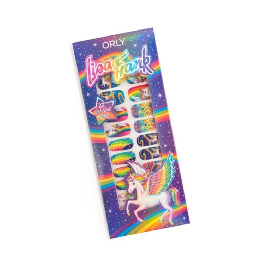 Lisa Frank nwt unicorn Gel Nail Strips